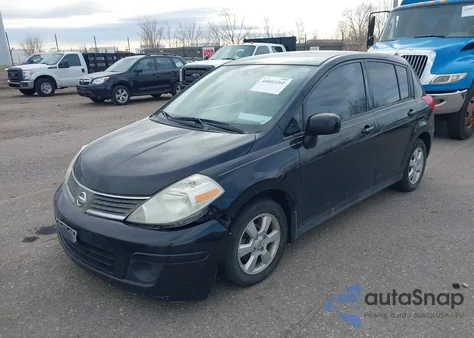 2009 Nissan Versa 1.8Sl from USA, damaged, VIN 3N1BC13E09L394034